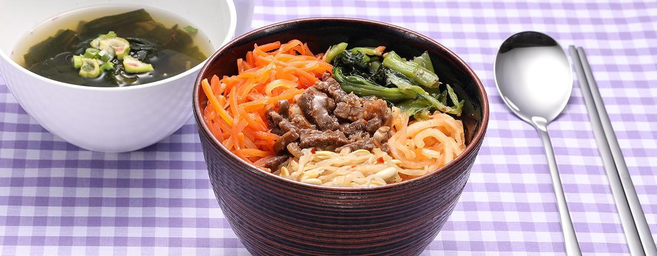 紀ノ国屋 1/3日分の野菜が摂れるビビンバ丼