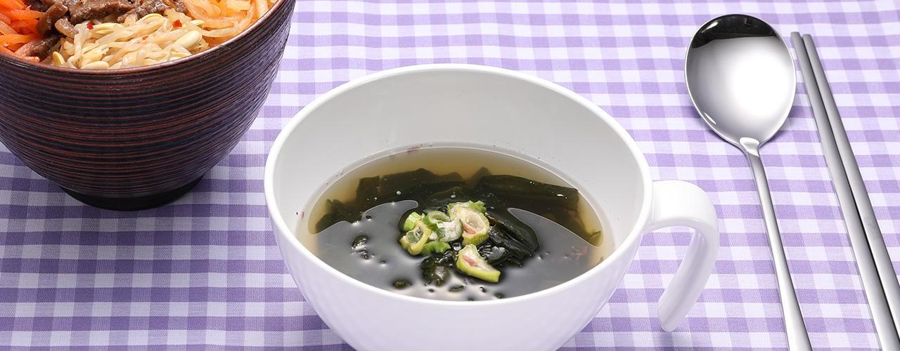 紀ノ国屋 天然わかめと海藻のスープ